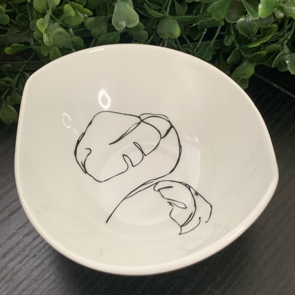 Montsera ring/jewelry dish/holder